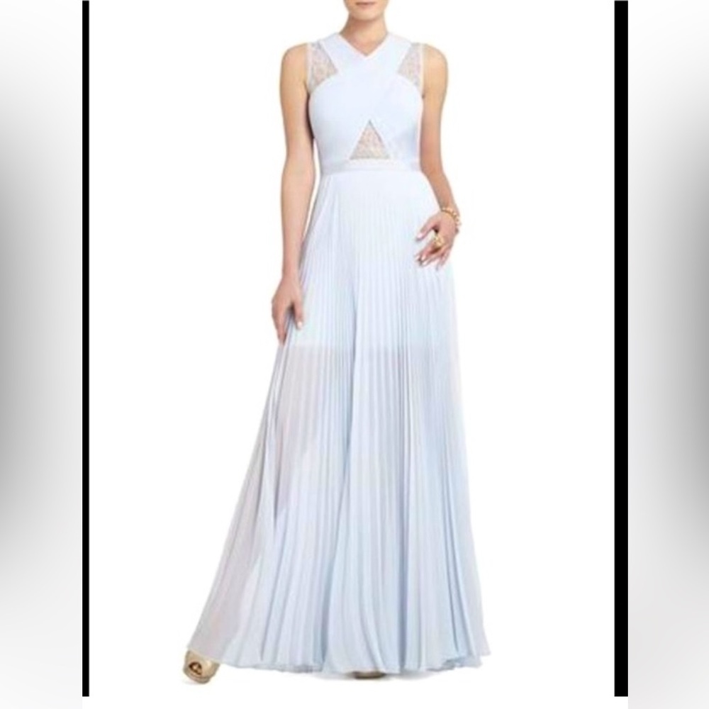 BCBGMaxAzria Caia Dress in Orient Blue